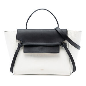 Pre-Loved Celine Mini Bicolor Grained Calfskin Belt Bag